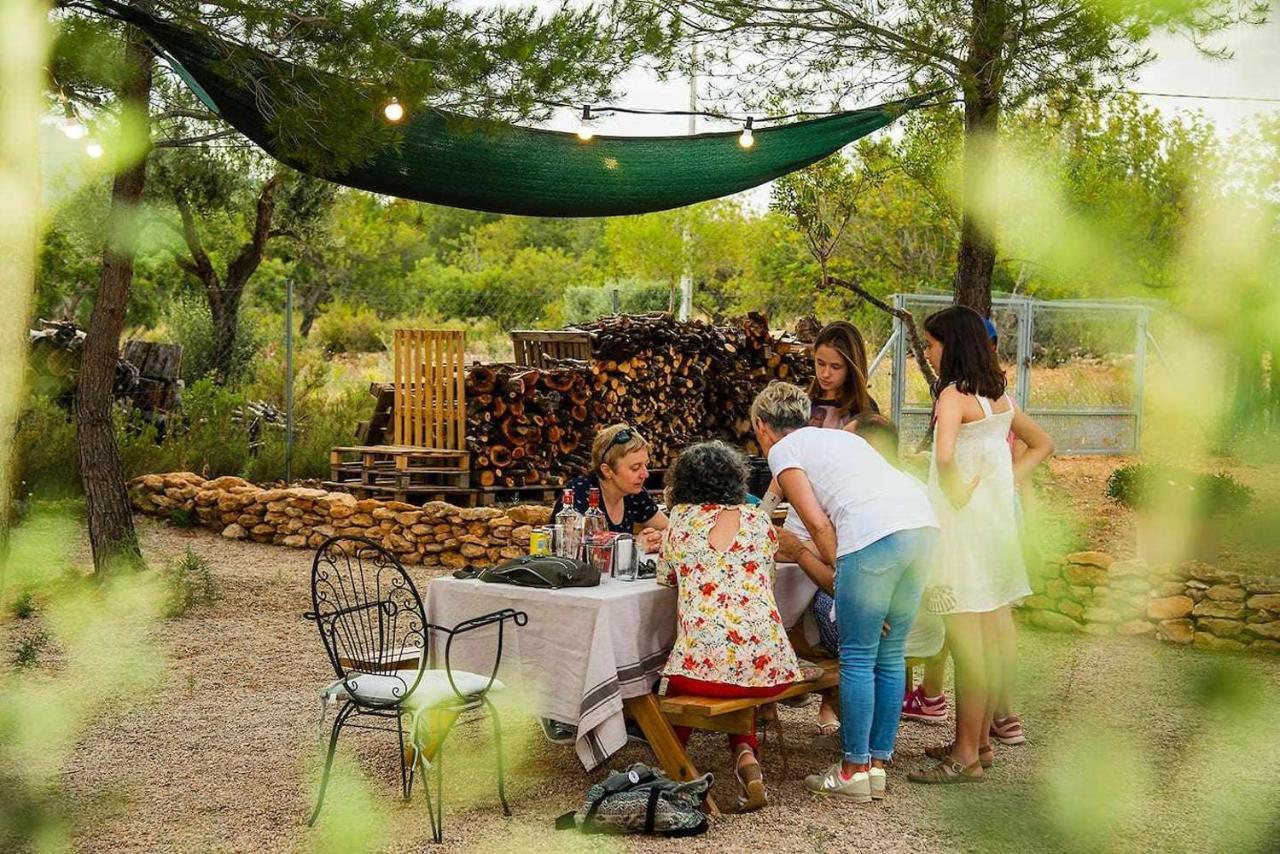 B&B Masia Aitona Vall d'Alba Bagian luar foto